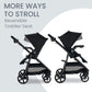 Britax Brook+ Modular Baby Stroller, Ultra-Lightweight Infant And Toddler Stroller With Safewash Insert And 4 Ways To Stroll, Gr