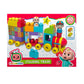 CoComelon Stacking Train, 40 Piece Large Building Block Set, 2 Figures, Colors, Numbers, Officially Licensed Kids Toys for Ages