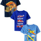 The Children'S Place,Baby Boys,And Toddler Vehicle Short Sleeve Graphic T-Shirts,Multipacks,Rescue/Airplanes/Construction 3-Pack