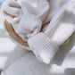 Ciycuit Toddler Baby Girl Boy Sweater Fall Winter Warm Long Sleeve Knit Chunky Oversized Sweater Cream 6-12 Months