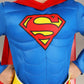 Fun Costumes Toddler Classic Superman Costume, Red & Blue Superhero Suit & Red Cape For Movie Hero Comic Cosplay & Halloween 4T