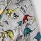 Leexiang Toddler Boys Full Zip Dinosaur Hoodies Comfortable Sweatshirt (Dinosaur, 4-5T)