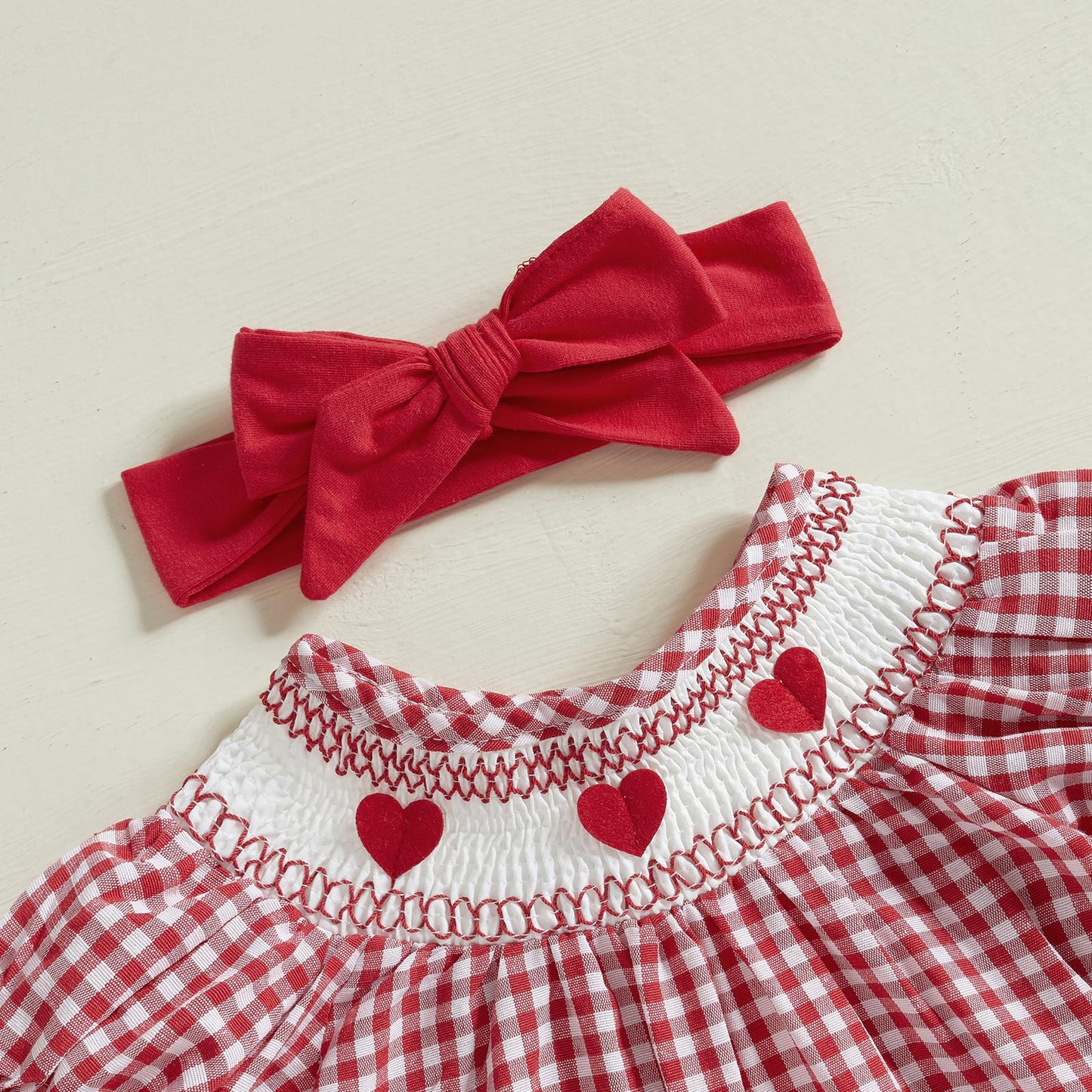 Toddler Baby Girl Valentines Outfit My First Valentines Day Dress Princess Heart Dresses Cute Photoshoot Clothes (Love Heart Red