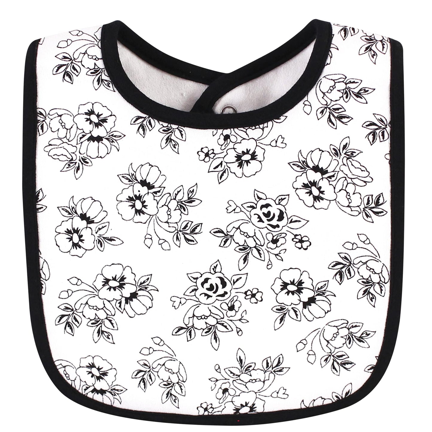 Hudson Baby Unisex Baby Cotton Bib And Sock Set, Toile, One Size