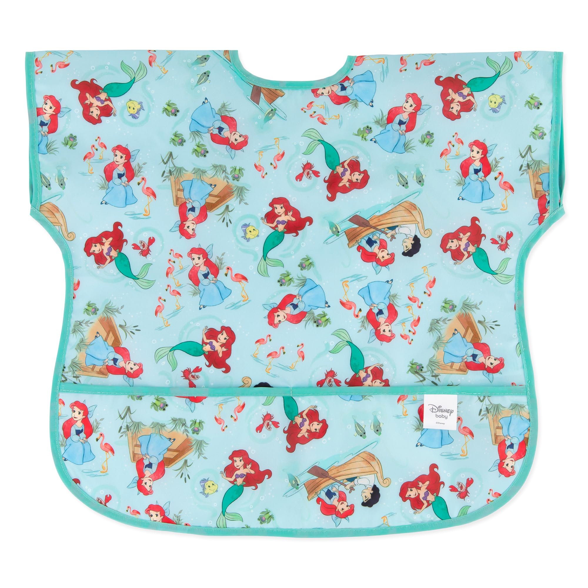 Bumkins Disney Short Sleeve Bib For Girl Or Boy, Toddler And Kids For – Cutebaby WBCBBB0D64Z7VFS