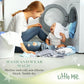 Little Me Clothes For Baby Gender Neutral 2-Piece Welcome To The World Footie Sleeper And Cap Set, Preemie