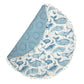 Crane Baby Activity Mat, Infant And Baby Quilted Playmat For Boys And Girls, Ocean Whale, 40       X 40