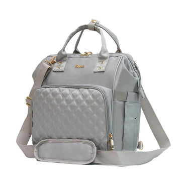 Ezgnuk Small Diaper Bag, Mini Baby Backpack, Multi-Function Waterproof Travel Tote Work Bag