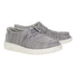 Hey Dude Kid Wally Stretch Sox (Toddler) Grey 10 Toddler