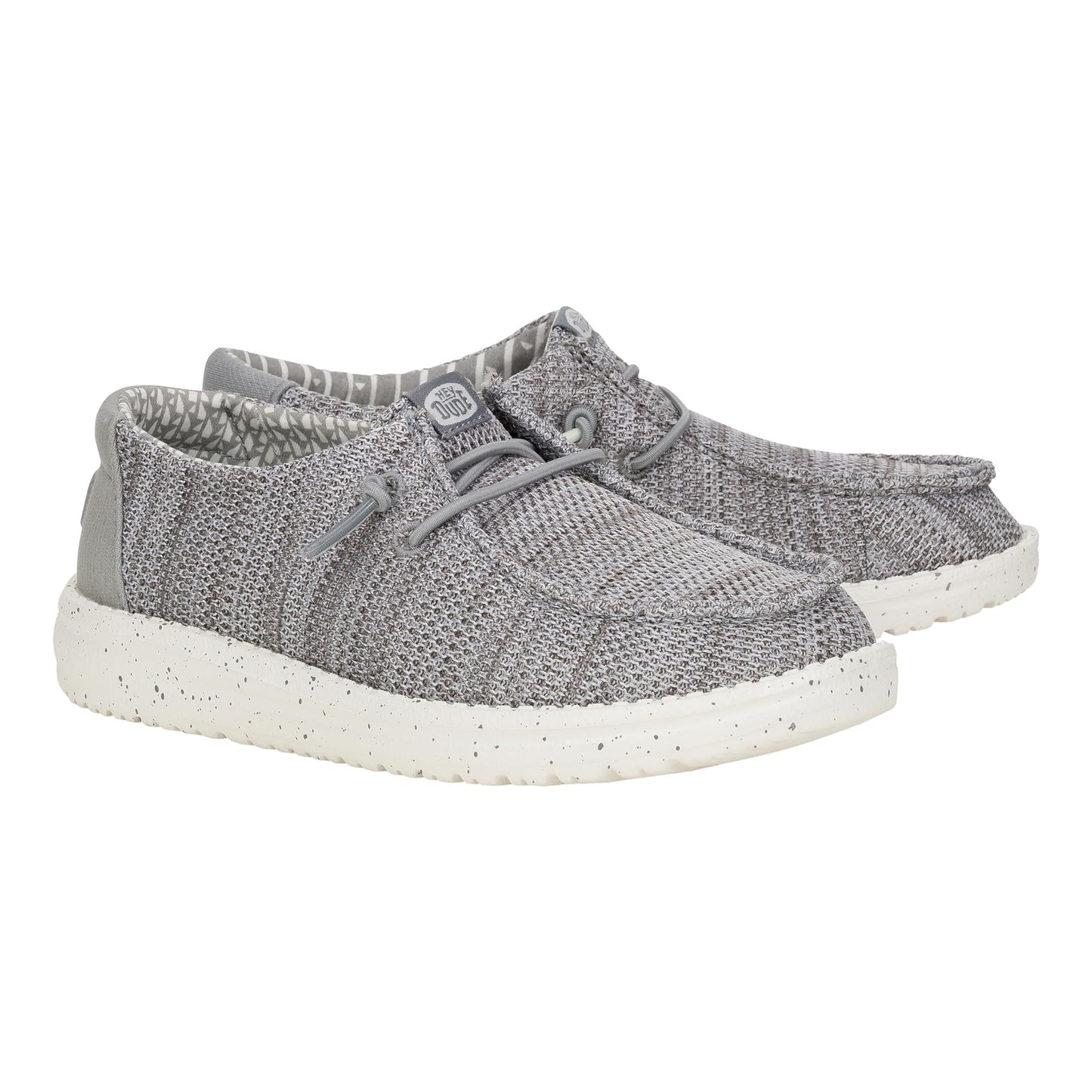 Hey Dude Kid Wally Stretch Sox (Toddler) Grey 10 Toddler