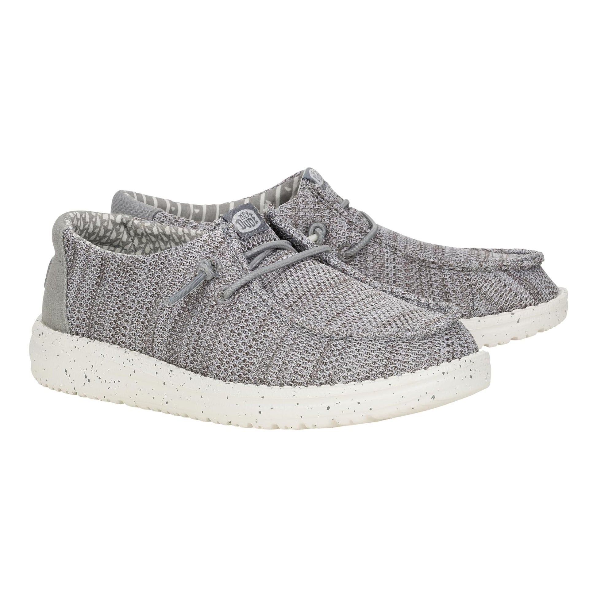 Hey Dude Kid Wally Stretch Sox (Toddler) Grey 10 Toddler