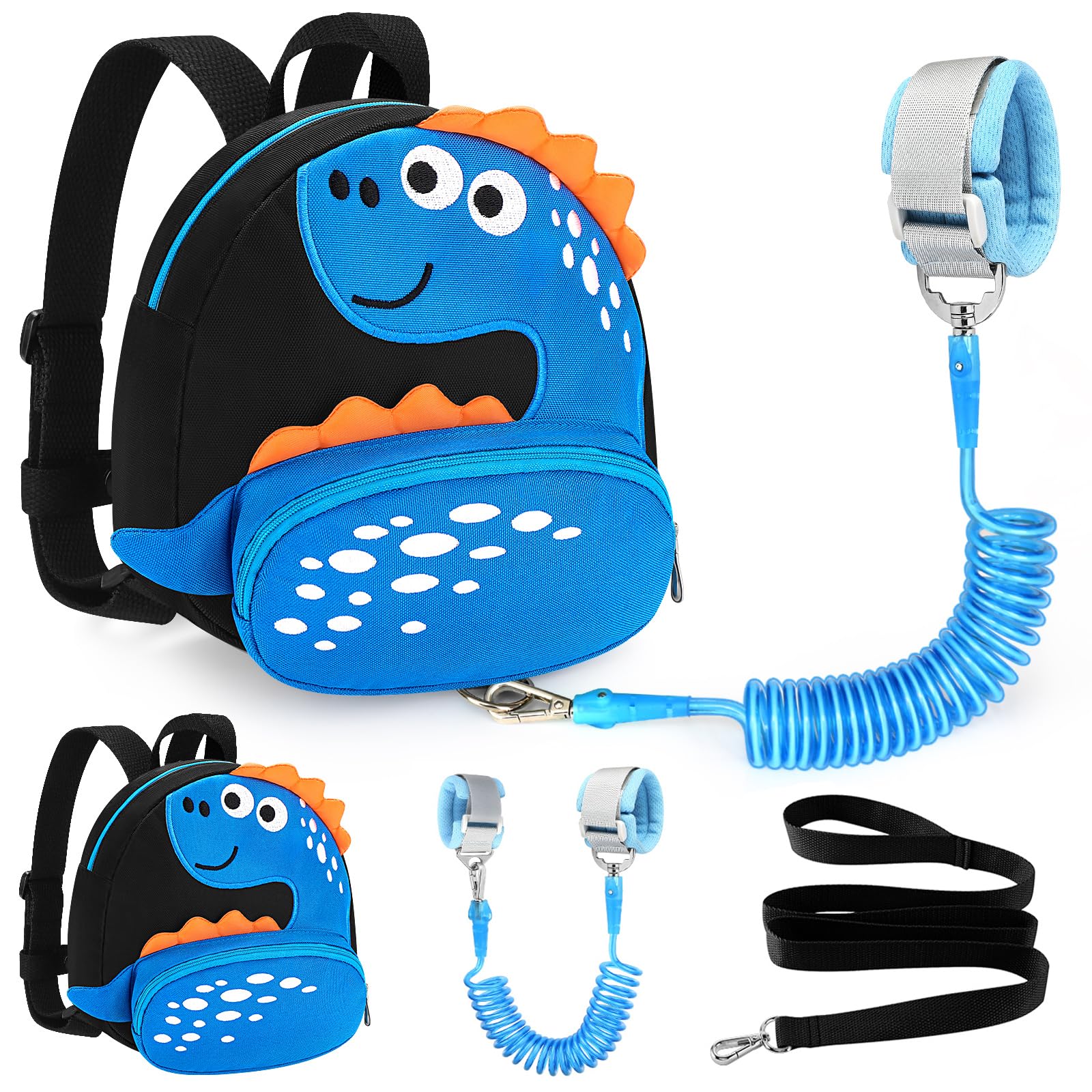 Accmor Toddler Backpack Leash, Cute Dinosaur Kids Harness Backpacks Wi – Cutebab