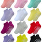 Rative Ankle Anti Slip Non Skid Cotton Socks With Grips Grippers For 0-6 Month Babies Baby Infant Boy Boys Girl Girls (0-6 Month