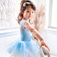 Mirabel Costume For Girls Isabela Dress Outfit Cosplay Princess Tutu Dress Up For Halloween Birthday (Size 120(5-6 Years), Purpl