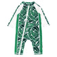 Swimzip Boys' Long-Sleeve Upf 50+ Swimsuit For Baby, Toddler, & Little Boys Green