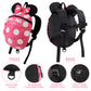 4 In 1 Toddler Harness Leash + Baby Anti Lost Wrist Link, Cute Child Safety Harness Tether, Child Walking Harness Wristband Assi