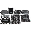 Easy Baby - Diaper, Bottle, And Supplies - Organizer Pouches And Changing Pad - Change, Feed, Dress, And Clean Me (8 Pack Brookl