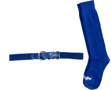 Rawlings Baseball Belt  Sock Combo (Mediumblue)