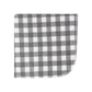 Hudson Baby Unisex Baby Flannel Cotton Washcloths 10-Pack, Farm Friends Grey, One Size