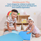 Ecr4Kids Softzone Colorful Log Climber Set, Balance Builders, Contemporary, 3-Piece