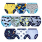 Big Elephant Potty Training Underwear, 100% Cotton Absorbent Unisex Toddler Pee Pants For Boys & Girls (Dinosaur Party, 10-Pack,