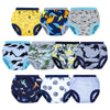 Big Elephant Potty Training Underwear, 100% Cotton Absorbent Unisex Toddler Pee Pants For Boys & Girls (Dinosaur Party, 10-Pack,