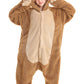 Atoz Onesie For Kids, Animal Pajamas Halloween Cosplay Costume For Girls Boys, Sloth 4-5T