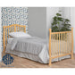 Dream On Me Addison 4-in-1 Convertible Mini Crib in Natural, Greenguard Gold Certified, Non-Toxic Finishes, Built of New Zealand