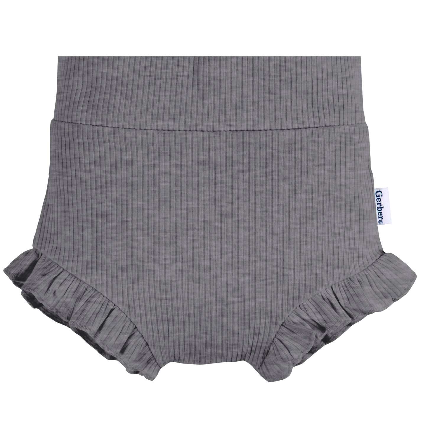Gerber Baby Girls' 3-Pack Bubble Shorts, White