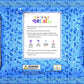 The Dreidel Company Wood Multi-Colored Dreidels Medium Sized Hanukkah Draydels With English Transliteration (10-Pack)