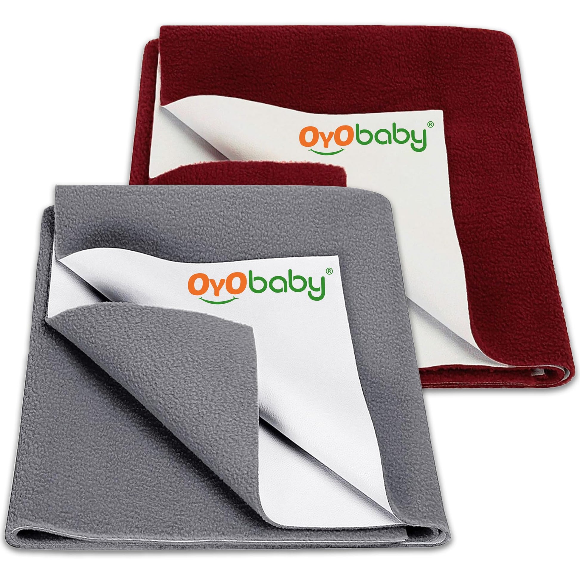 Oyo Baby Pack Of 2 Baby Mattress Protectors Medium 10070 Cm | Waterproof Dry Sheets | QuickDry, UltraSoft & Breathable | Suita