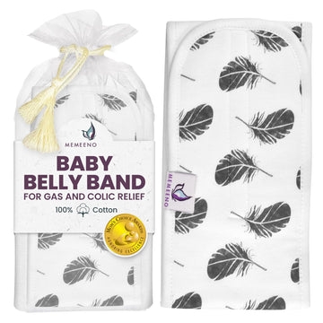 Memeeno Baby Belly Band For Gas And Colic Baby Relief - Belly Band For Baby Heating Pad For Colic, Baby Gas Relief, Gas Relief F