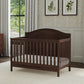 Davinci Charlie 4-In-1 Convertible Crib In Espresso, Greenguard Gold Certified