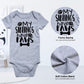 Funnycokid Infant Baby Boys Girls Feelin Cute Might Shit Myself Later Grey Bodysuit Newborn Announcement Jumpsuit Funny Romper G