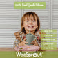 Weesprout Silicone Baby Cups With Straws And Lids, 4 & 8 Oz Options, Set Of 2, Food Grade Toddler Training Container, Built In S