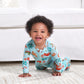 Gerber Unisex Baby Toddler Buttery Soft Snug Fit Footed Pajamas With Viscose Made From Eucalyptus, Dino, 6-9 Months