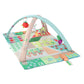 Skip Hop Tummy Time Mat, 3-in-1 Activity Baby Play Gym, Age 0-2y, Farmstand Grow & Play, Green