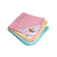 Catcub Ultra Soft Cotton Baby Hooded Towel Combo  Pack Of 3 (Blue Ii Pink Ii Cream)