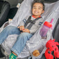 Niko Easy-Wash Children'S Car Seat Cover & Liner - Cotton Jersey Gray & White Arrow Pattern - Universal Fit - Crash Tested - Wat