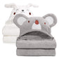 Wodhoy Toddler Towels For Boy & Girls 0-5 Years, 2-Pack Kids Towels With Hood Soft Absorbent, 50'X32' Large Thick Bath Towel F