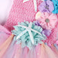 Skcaiht Mermaid Costume Dress For Girls Mermaid Light Up Dress For Girls Mermaid Birthday Party Gifts Decorations Halloween Cost