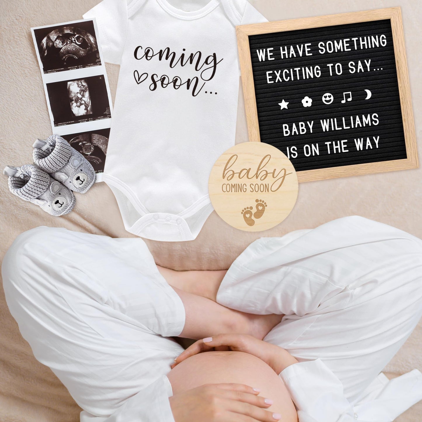 Pregnancy Announcement, Coming Soon Baby Announcement For Grandparents Dad Husband Family, Pregnancy Reveal Ideas, Gender Reveal