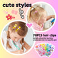 Maitianisk 25Pcs Hair Accessories For Girls Little Girl Hair Clips Barrettes For Baby Toddler Teens Women Kids Cute Candy Colorf