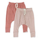 Honestbaby Multipack Honest Pants Joggers Pull On 100% Organic Cotton For Infant Baby And Toddler, Boys, Girls, Unisex, Mini Str