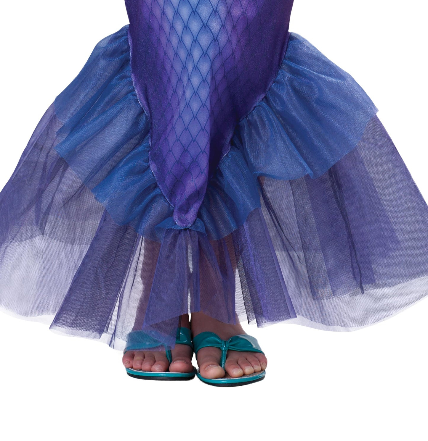 Halloween Fx Mysterious Mermaid Child Costume - Large (12-14), Bue/Purple