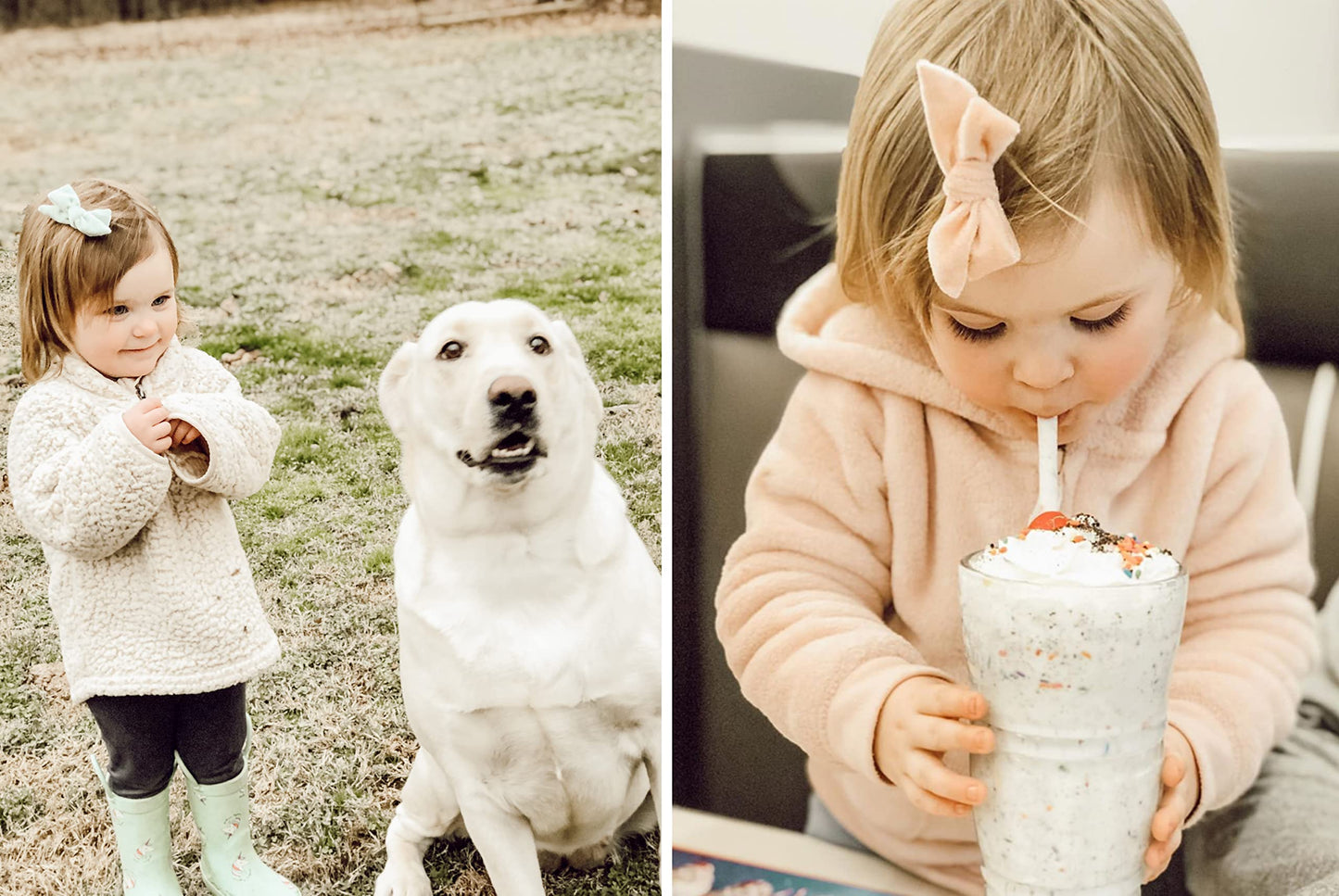 California Tot Non-Slip Fully Lined Alligator Clip Hair Accessories For Fine Hair, Little Girls, Toddlers (Joy Clip Set Of 5)