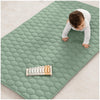 Comfy Cubs Rectangle Kids Play Mat - Small 36 X 60 Inches Soft Quilted Baby Floor Mat With Non-Slip Bottom - Plush Design For To