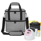 Luxja Breast Pump Bag With 2 Insulated Compartments For Breast Pump And Cooler Bag, Pumping Bag For Working Mothers (Fits Most M