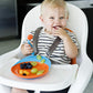 Boon Spill Catcher Baby Bowl, Blue/Orange