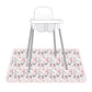Bapronbaby Kitty Splash Mat - Waterproof Catch-All For Under High Chairs, Floors, Tables, Playtime Or Arts & Crafts - Machine Wa